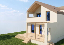 Haus A - Sanierung, Um- und Zubau 3d